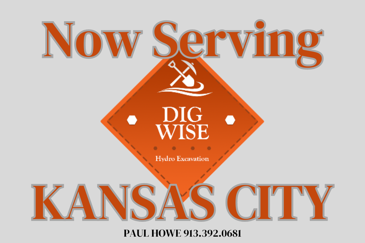 Dig Wise Hydro Now Servicing Kansas City:  Hydro Excavation and Industrial Vacuum Services